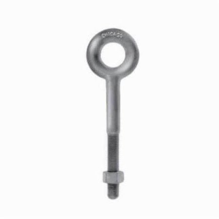 CHICAGO HARDWARE Eye Bolt 5/8", 6 in Shank, 1-1/4 in ID, Steel, Hot Dipped Galvanized 08085 9